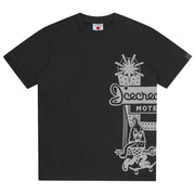 ICECREAM Printed Road Trip Black T-Shirt