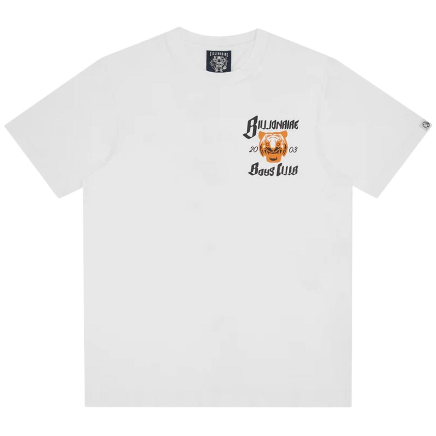 Billionaire Boys Club Tiger Logo White T-Shirt