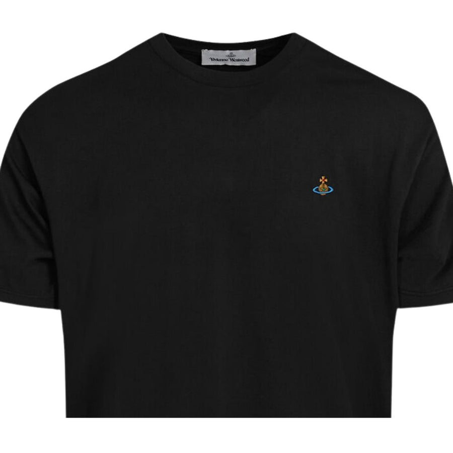 Vivienne Westwood Multicolour Orb Classic Black T-Shirt