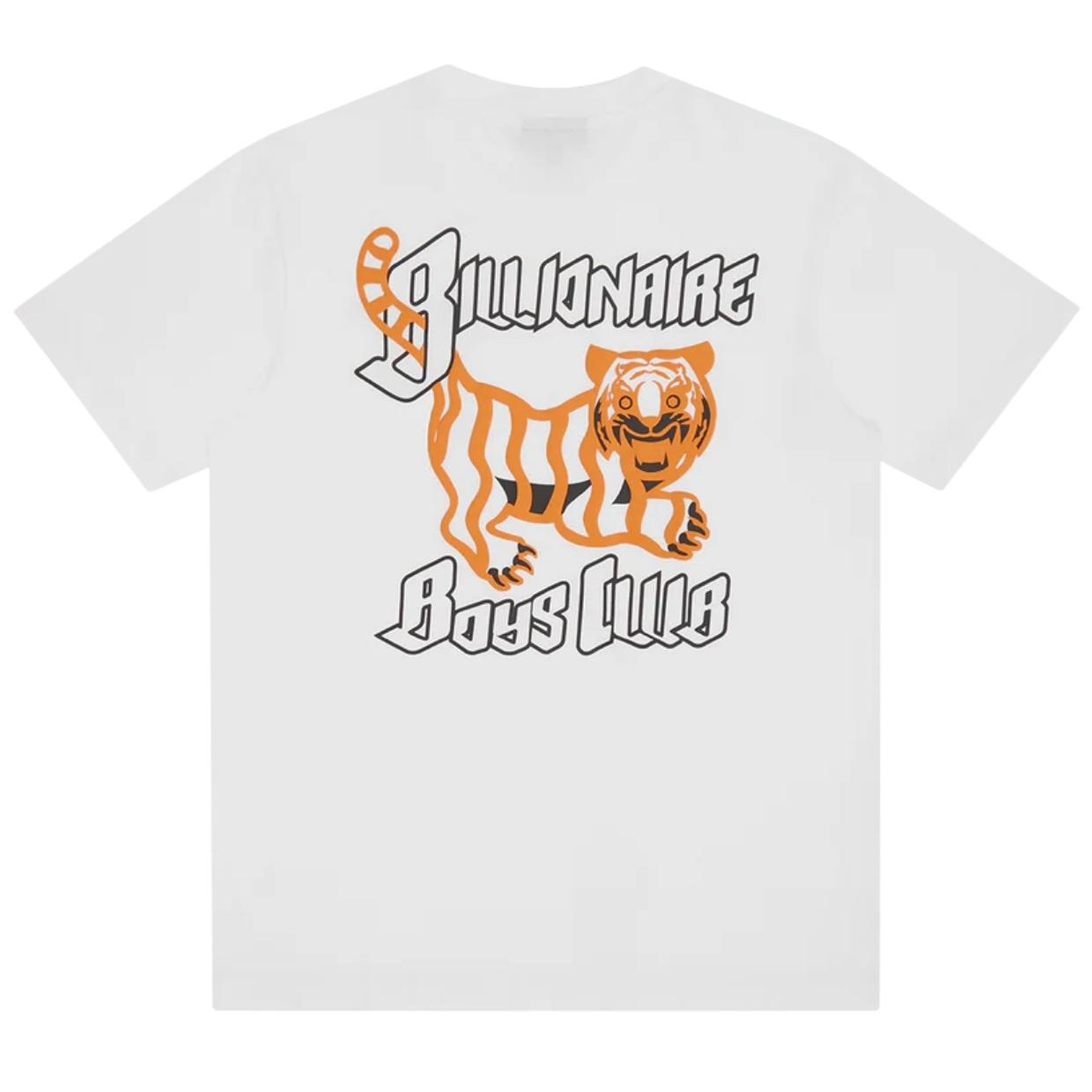 Billionaire Boys Club Tiger Logo White T-Shirt