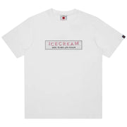 ICECREAM Printed Nice To See You White T-Shirt