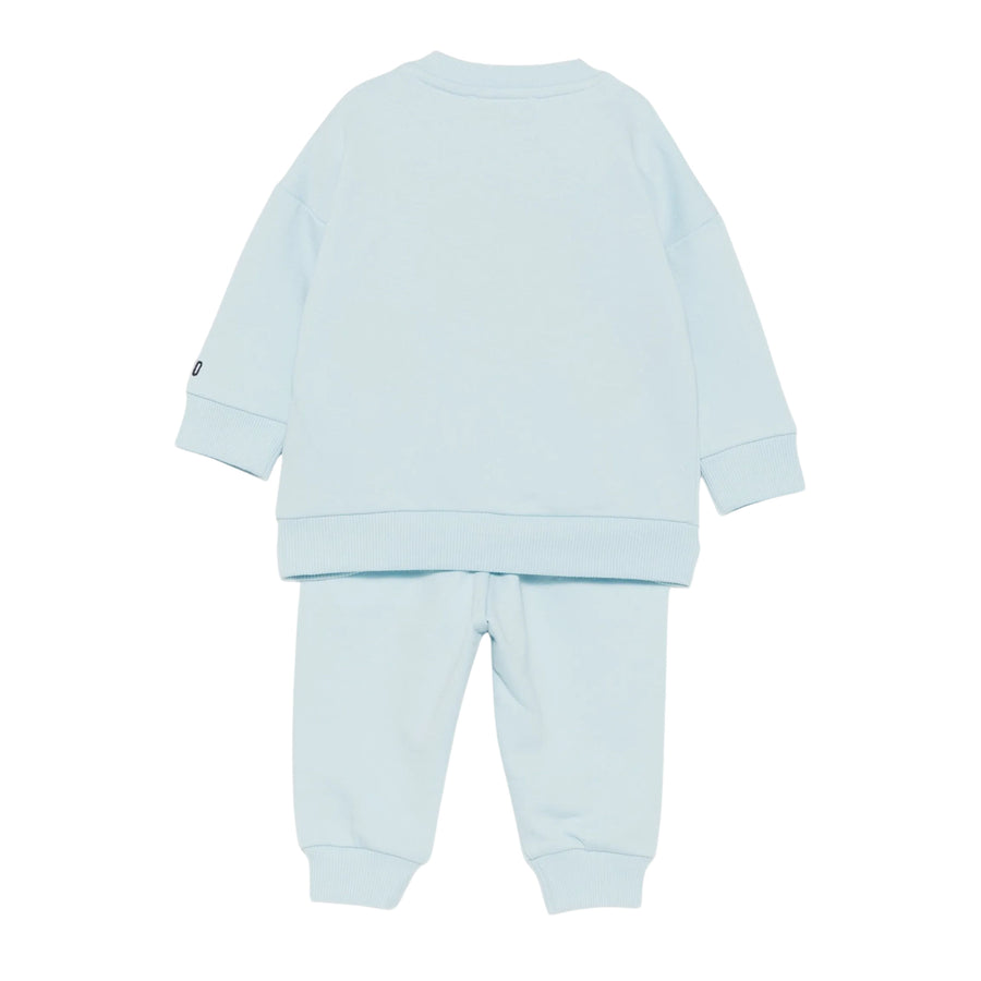 Moschino Baby Teddy Bear Patch Pocket Sky Blue Tracksuit