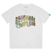 Billionaire Boys Club Kids Space Camo Arch White T-Shirt