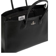 Vivienne Westwood Troy Black Large Tote Bag