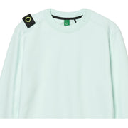 MA.STRUM Logo Badge Frost Crew Neck Sweatshirt