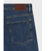 BOSS Re.Maine BO Regular Fit Blue Stretch Cotton Denim Jeans
