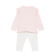Moschino Baby Teddy Bear Ruffle T-Shirt & Legging Set