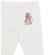 Moschino Baby Teddy Bear Ruffle T-Shirt & Legging Set
