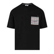 Aquascutum Active Tech Pocket Black T-Shirt