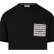 Aquascutum Active Tech Pocket Black T-Shirt