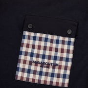 Aquascutum Active Tech Pocket Black T-Shirt