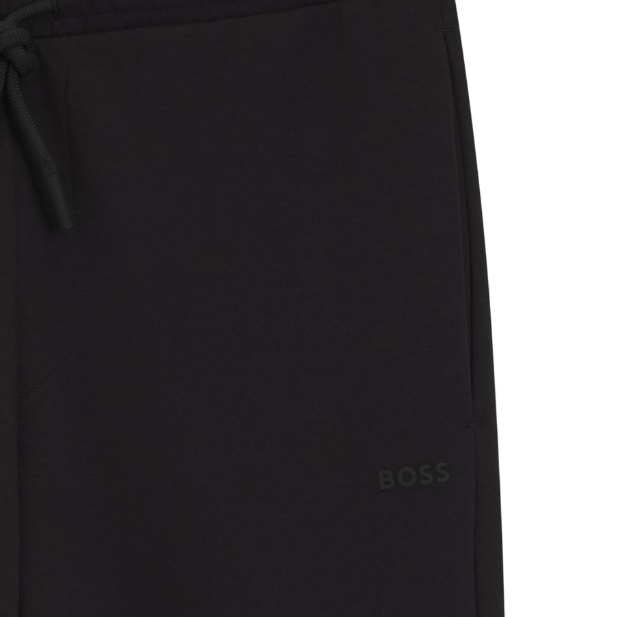 BOSS Hadiko Black Jersey Tracksuit Bottoms