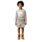 Billionaire Boys Club Kids Astro Heather Grey Sweat Shorts