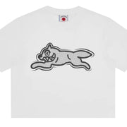 ICECREAM Half Tone Running Dog White T-Shirt