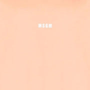 MSGM Micro Logo Orange T-Shirt