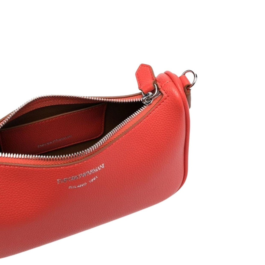 Emporio Armani Print Logo Mini Baguette Bag