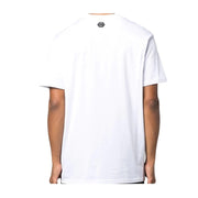 Philipp Plein Skull Print Logo White T-Shirt