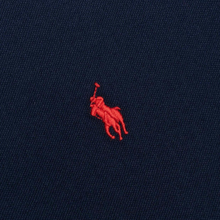 Ralph Lauren Slim Fit Navy Polo Shirt
