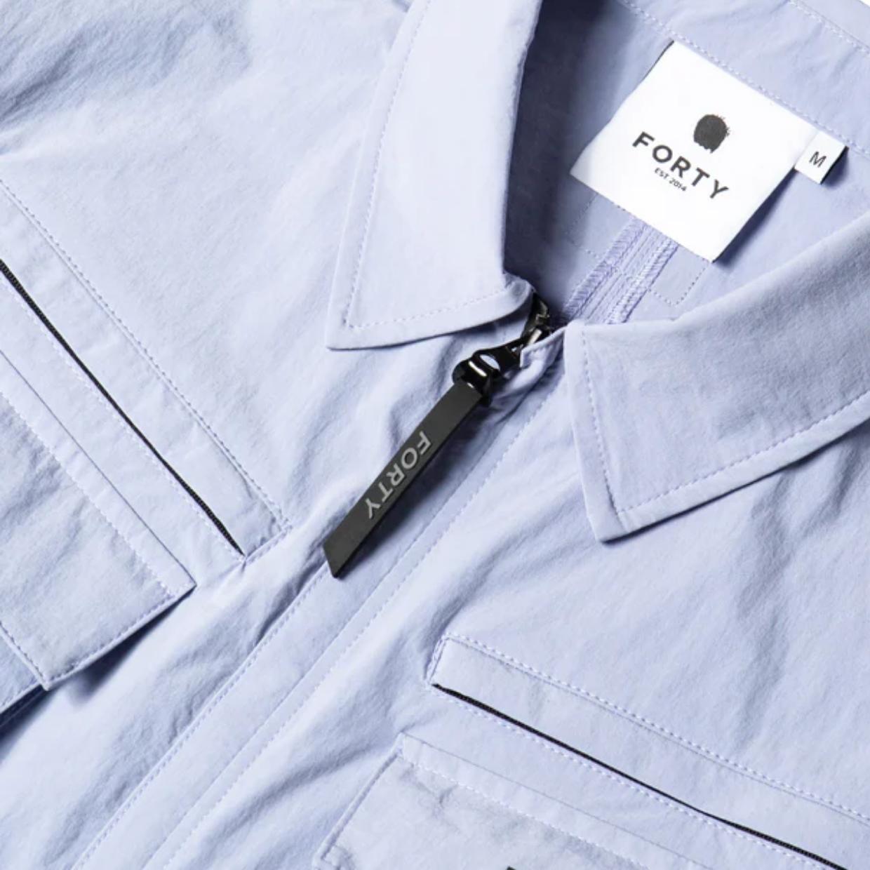 Forty Arran Tech Lilac Overshirt