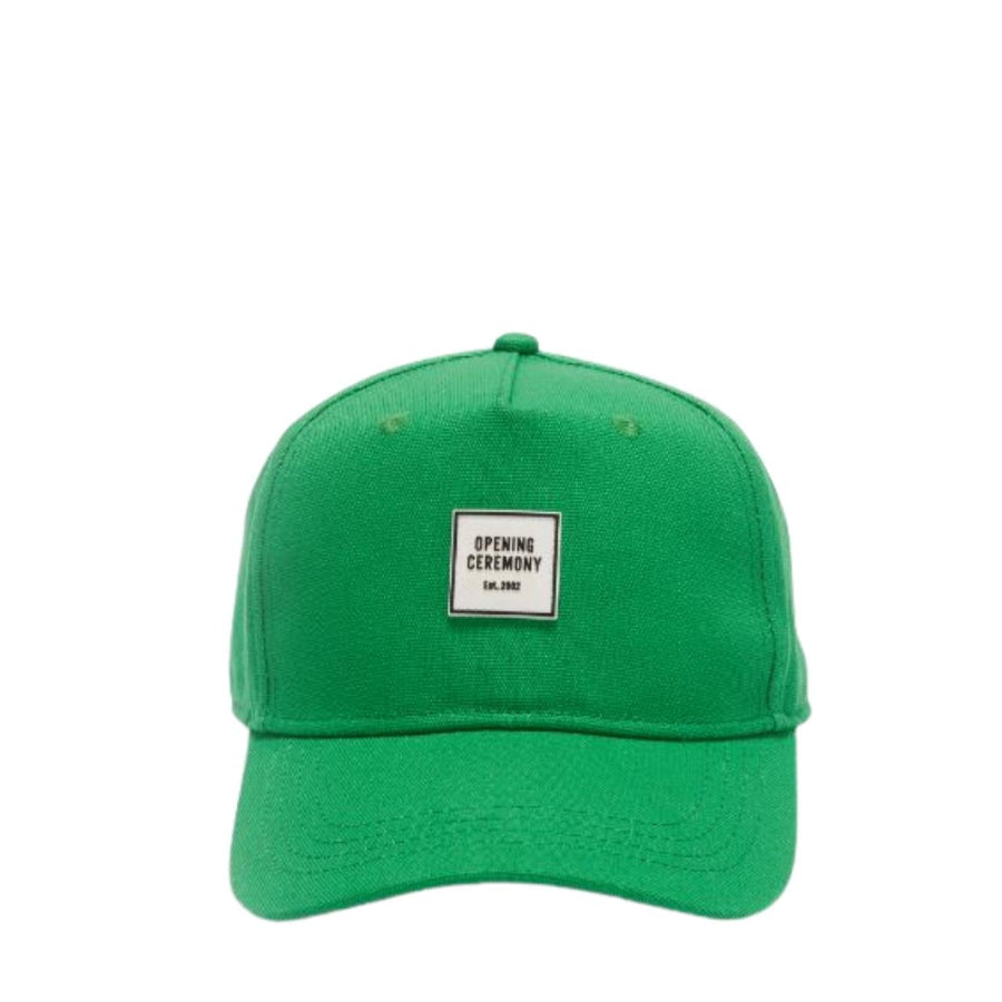 Opening Ceremony Box Logo Green Cap