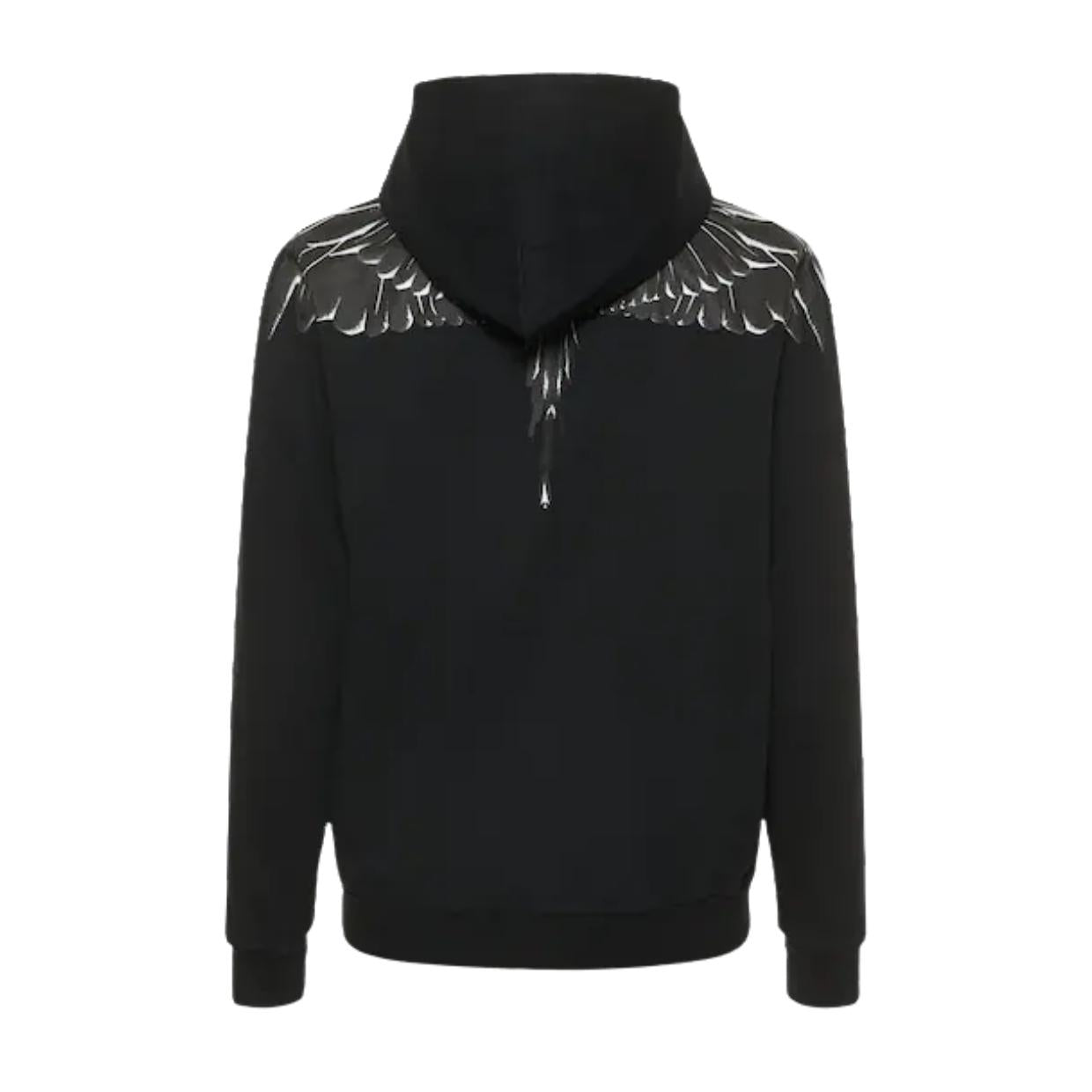 Marcelo Burlon Printed Icon Wings Regular Hoodie