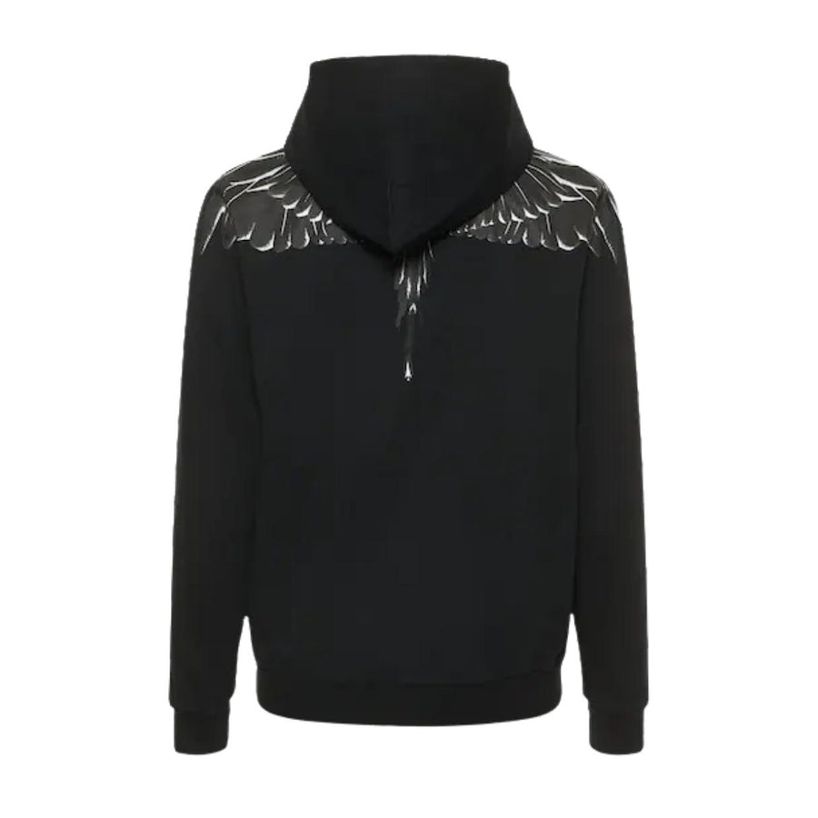 Marcelo Burlon Printed Icon Wings Regular Hoodie