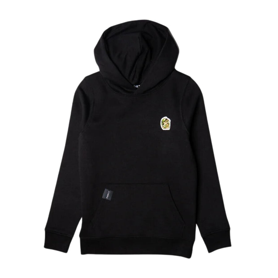 Forty Kids Toby Logo Black Hoodie