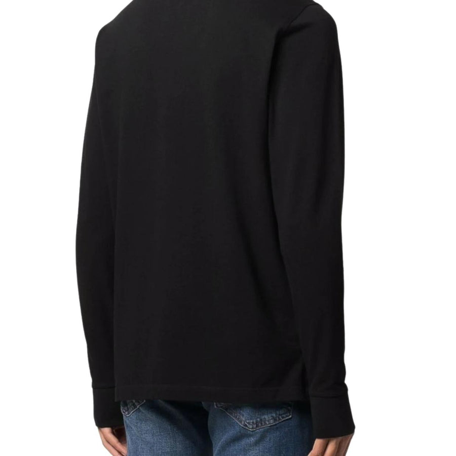 Philipp Plein Black Skull Logo Polo Shirt