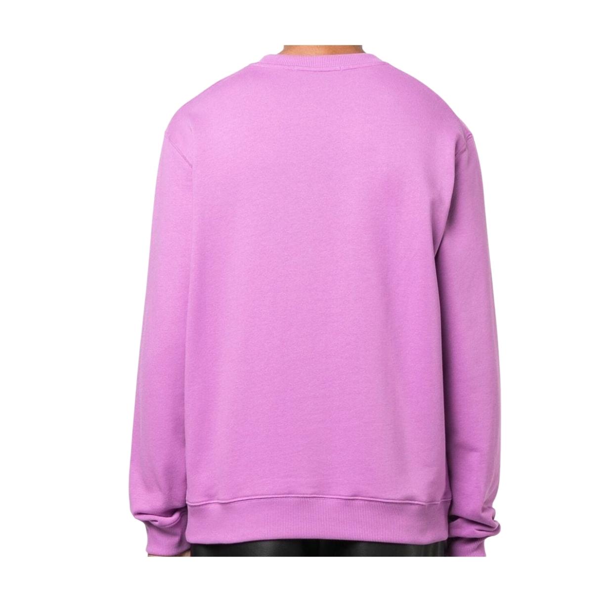 MSGM Purple Logo Sweatshirt