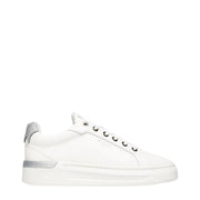 Miss Mallet Silver Glitter Clip Trainers