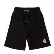 Forty Kids Kyle Camo Logo Black Sweat Shorts