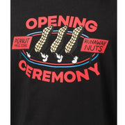 Opening Ceremony Peanuts Logo Black T-Shirt