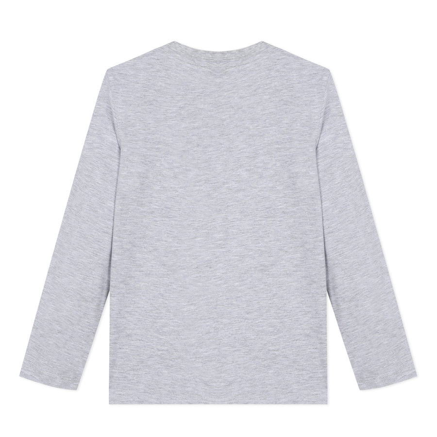 Kenzo Kids Grey Elephant Full Sleeve Shirt