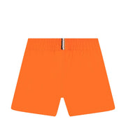 BOSS Baby Printed Logo Orange Swim Shorts