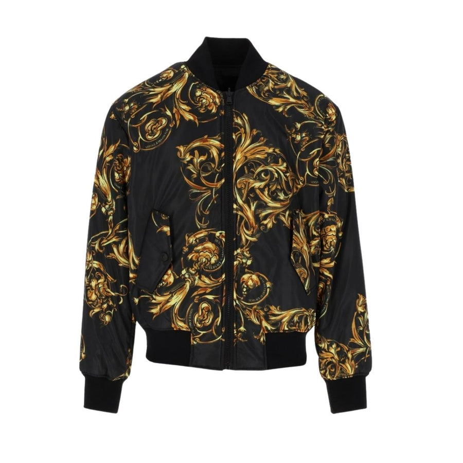 Versace Jeans Couture Black Reversible Jacket
