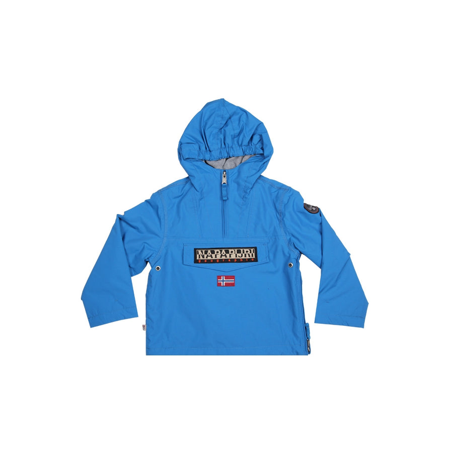 Napapijri Junior Rainforest Pullover Blue Jacket - Retro Designer Wear