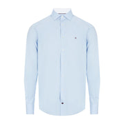 Tommy Hilfiger Poplin Slim Fit Light Blue Shirt