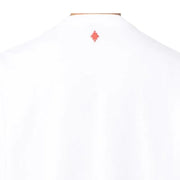 Marcelo Burlon White Collar Feathers Over T-Shirt