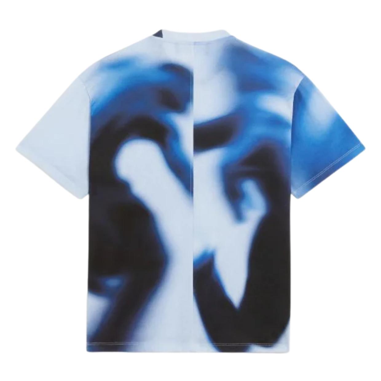 Neil Barrett Blue Blurred Dancers T-Shirt