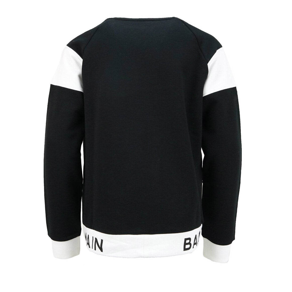 Balmain Kids Black Logo Sweatshirt