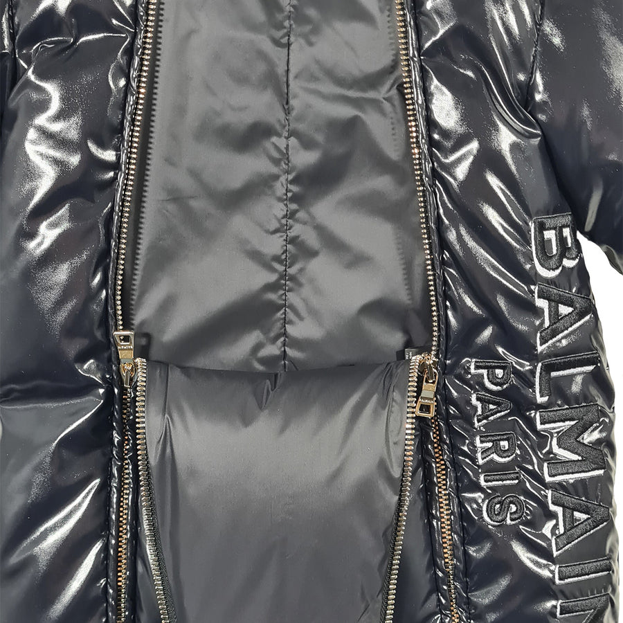 Balmain Paris Baby Puffer Jumpsuit