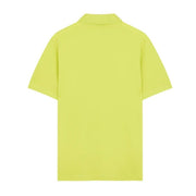 Paul & Shark Green/Yellow Organic Cotton Logo Badge Polo Shirt