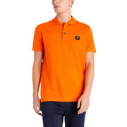 Paul & Shark Organic Cotton Logo Badge Polo Shirt