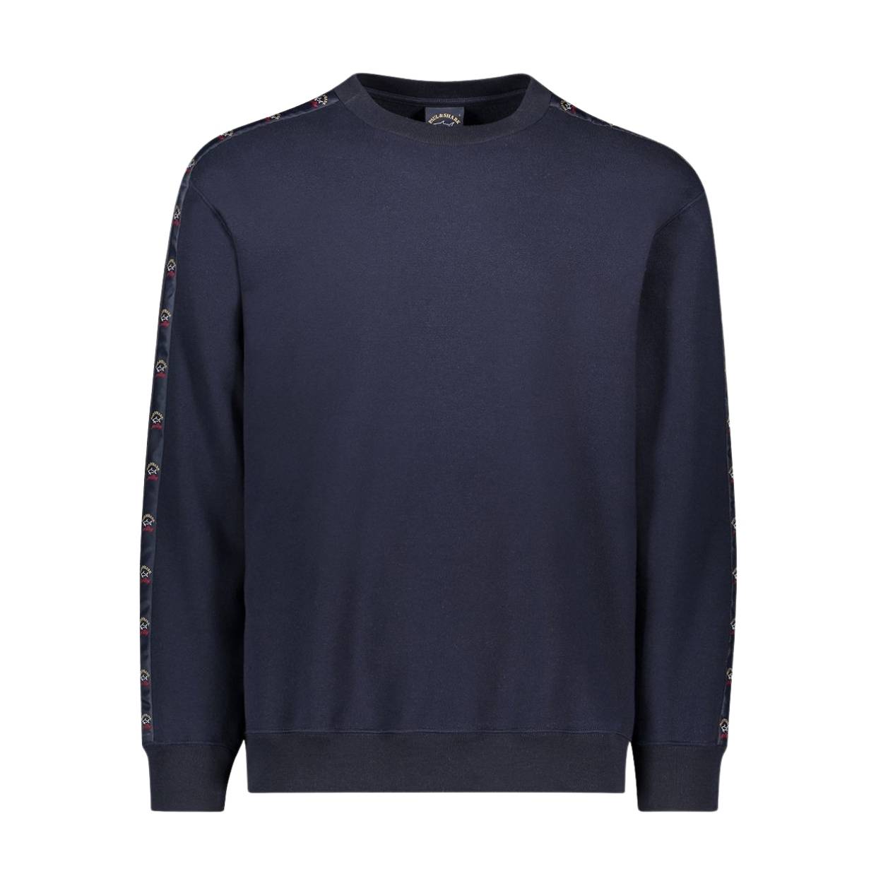 Paul & Shark Organic Cotton Sweatshirt With Logo Tape