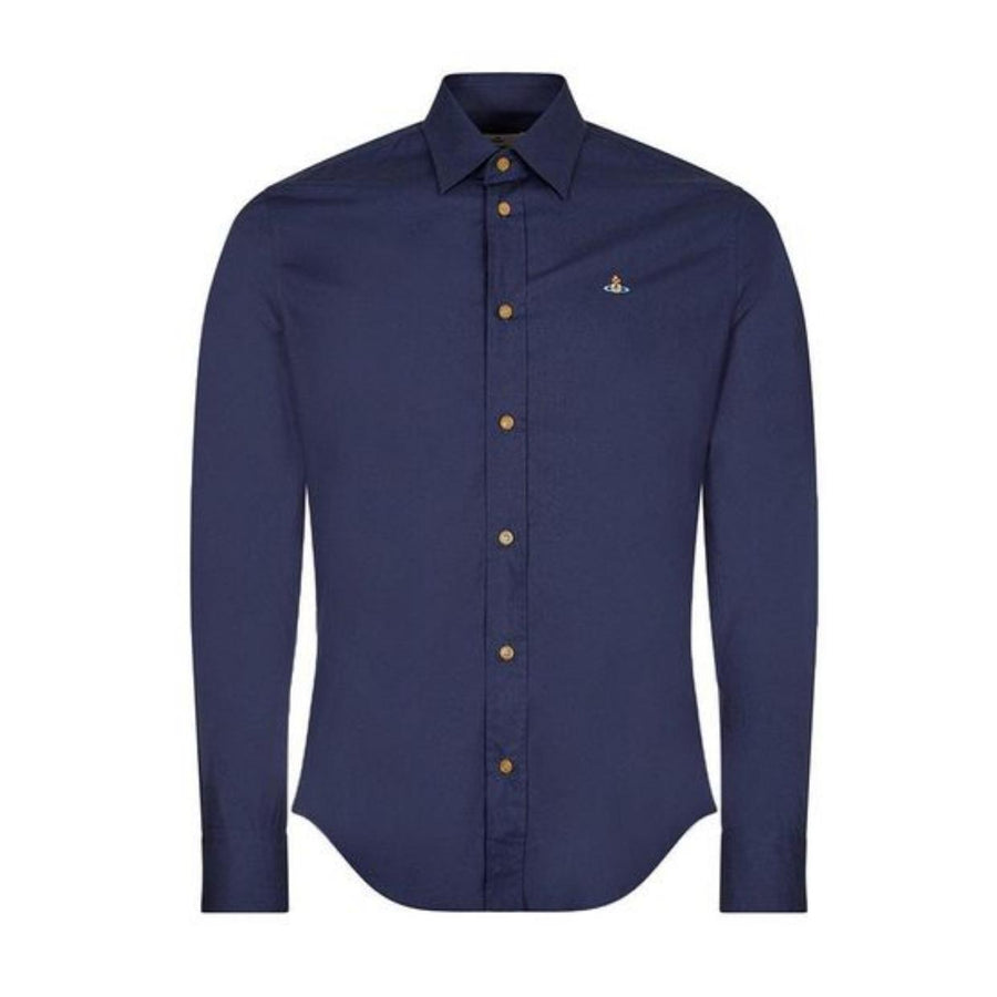 Vivienne Westwood Mid Blue Slim Shirt