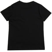 Balmain Kids Black Logo Printed T-Shirt