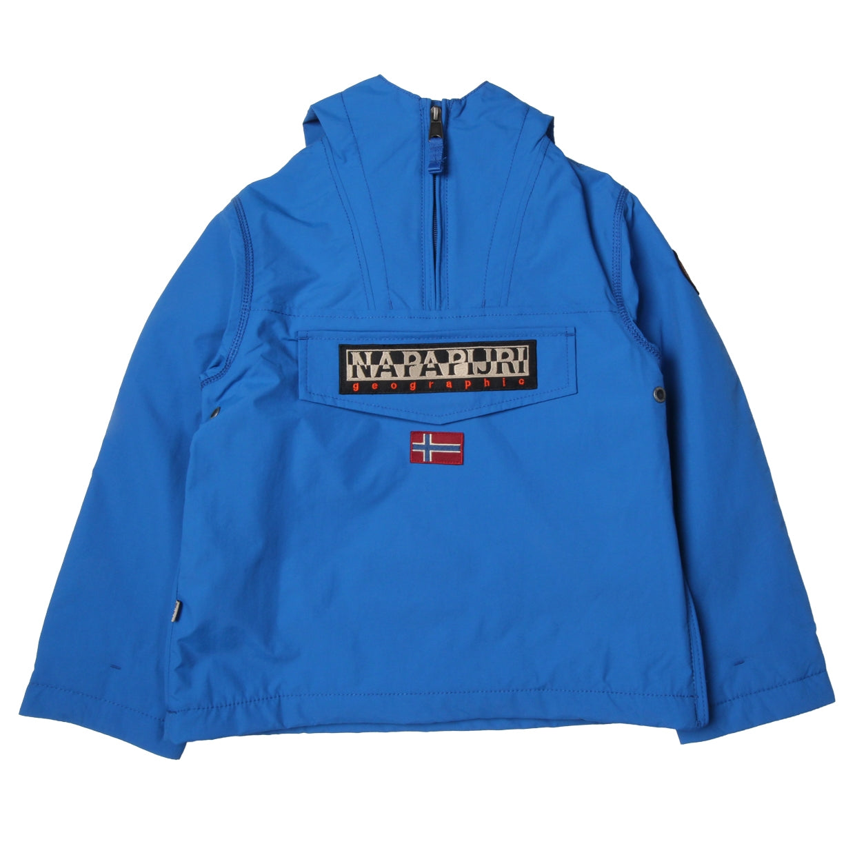 Napapijri Junior Blue Rainforest Nylon Jacket Front