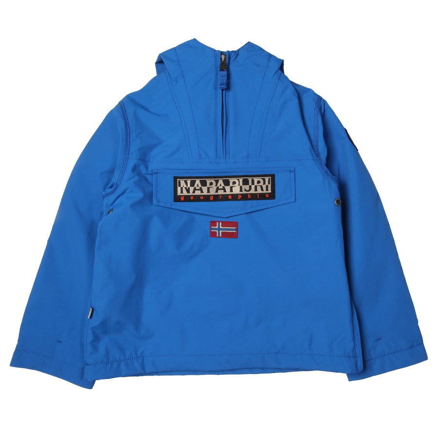 Napapijri Junior Blue Rainforest Nylon Jacket Front