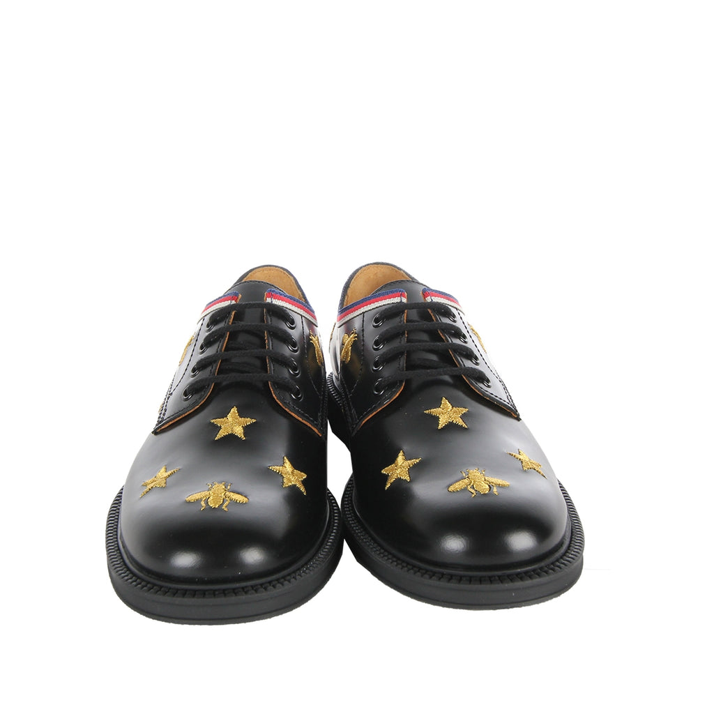 Gucci Kids Bees & Stars Black Shoes | Buy Online at Retro  display picture 1