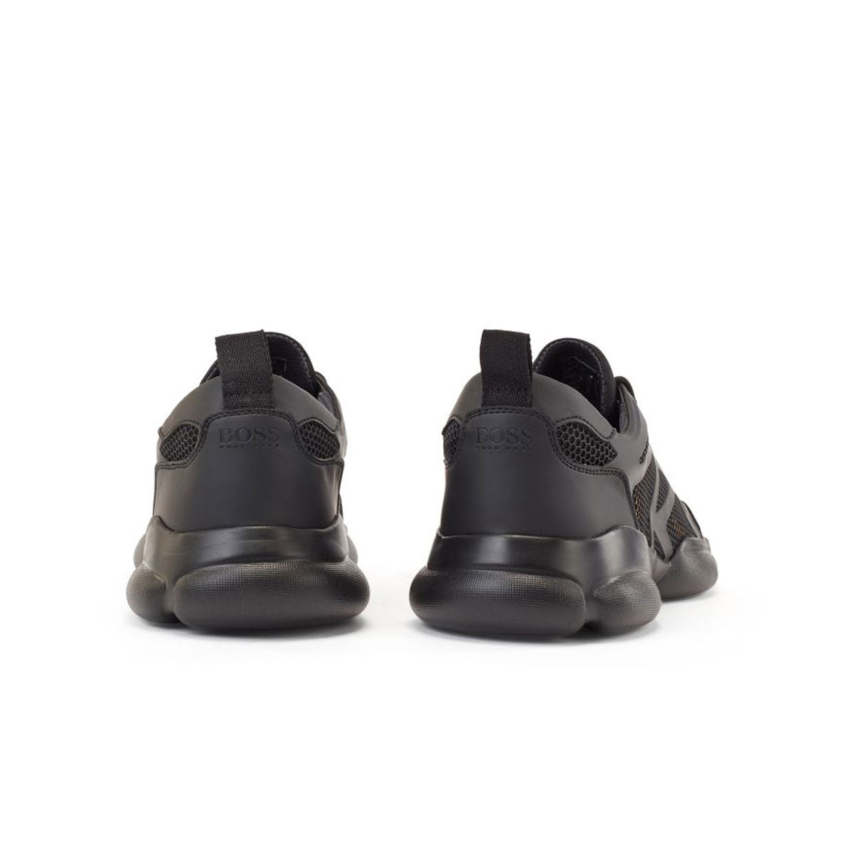 Hugo Boss Low-top trainers with honeycomb mesh and logo details